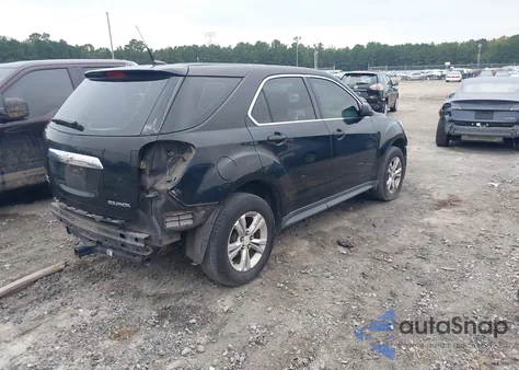 2012 Chevrolet Equinox Ls из США, поврежденный, VIN 2GNALBEK1C1140351